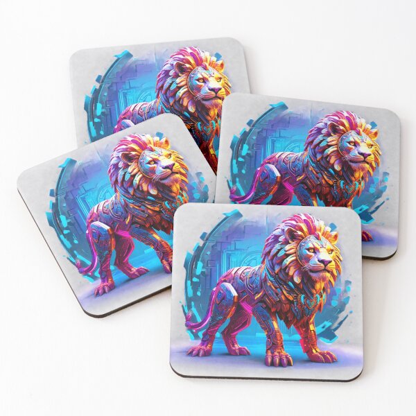 Item preview, Cybernetic Aztec Lion Cybernetic Aztec Lion designed and sold by SpectrumEssence.