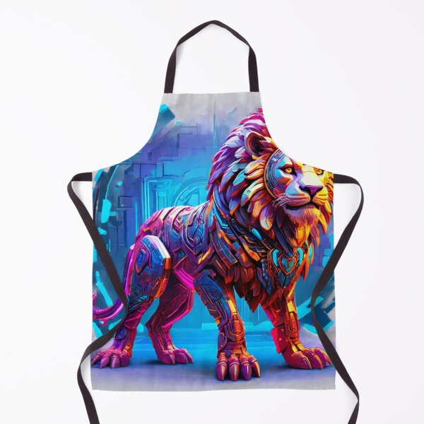 Item preview, Cybernetic Aztec Lion Cybernetic Aztec Lion designed and sold by SpectrumEssence.