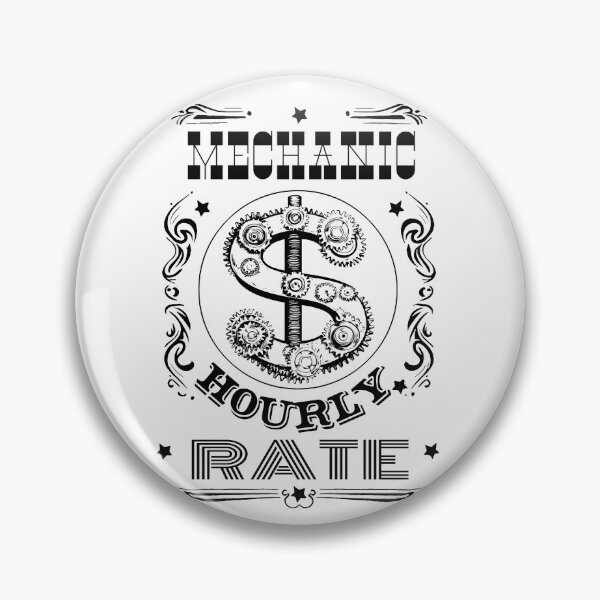 Item preview, Copy of Mechanic Hourly Rate designed and sold by AlchemyColor.