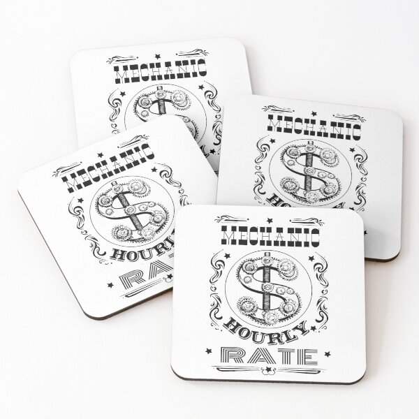 Item preview, Copy of Mechanic Hourly Rate designed and sold by AlchemyColor.