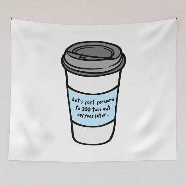 Item preview, Lets fast forward to 300 take out coffees later Taylor Swift designed and sold by bombalurina.