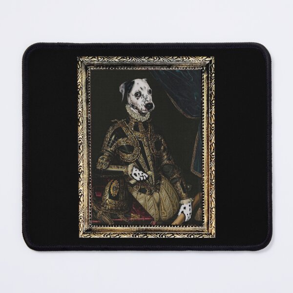 Item preview, Dalmatian Renaissance Portrait designed and sold by 300Spikes.