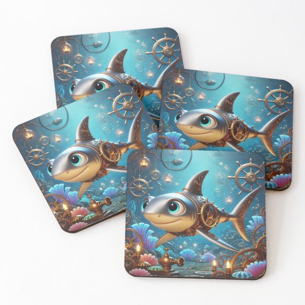Item preview, Steampunk Silky Shark designed and sold by Sillytoe.