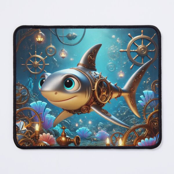 Item preview, Steampunk Silky Shark designed and sold by Sillytoe.