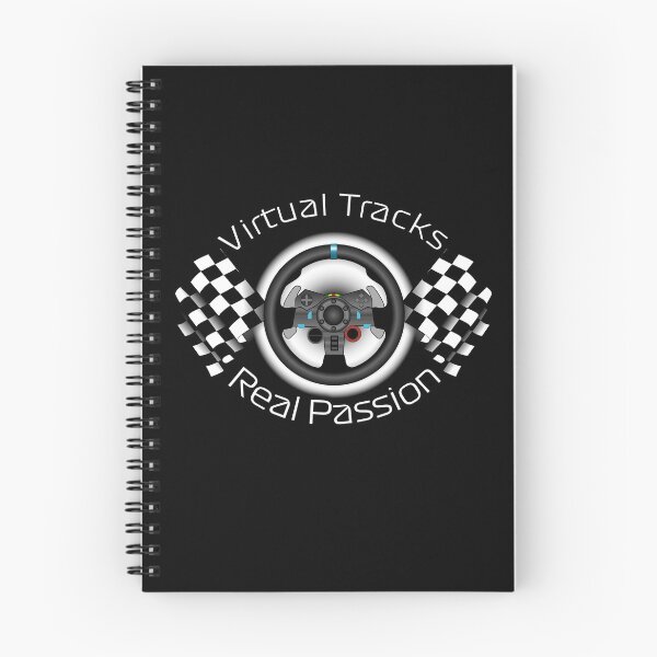 Item preview, Sim Racing steering wheel "Virtual Track, Real Passion"   designed and sold by Dziabacz13.
