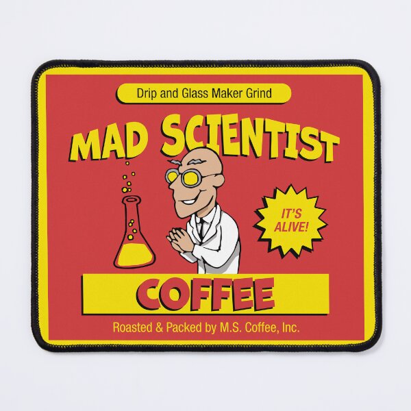 Item preview, Mad Scientist Coffee designed and sold by 451Design.