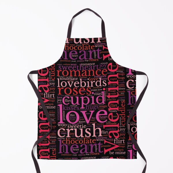 Item preview, Words of Love - Romantic Vocabulary - Black BG designed and sold by FaeryNuff.