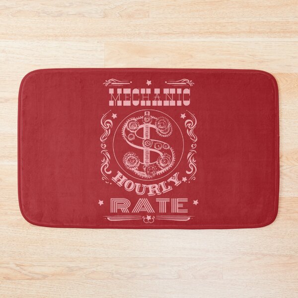 Item preview, Mechanic Hourly Rate designed and sold by AlchemyColor.
