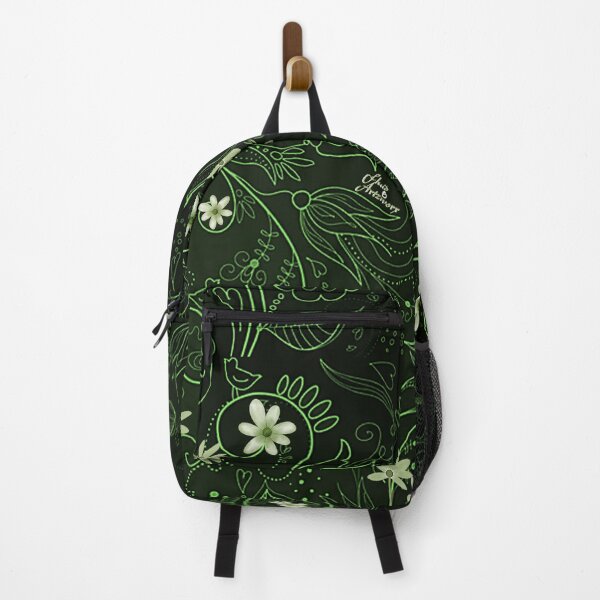 Item preview, Mono Green Bohemiam Florette designed and sold by Fluid Artzworx.