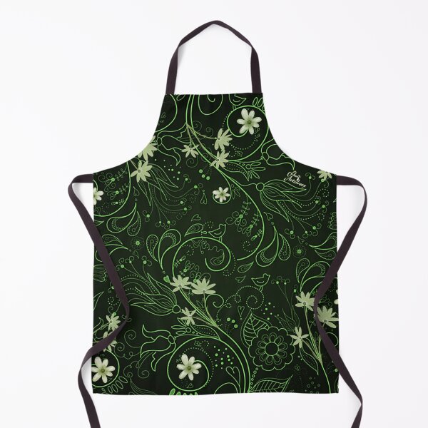 Item preview, Mono Green Bohemiam Florette designed and sold by Fluid Artzworx.