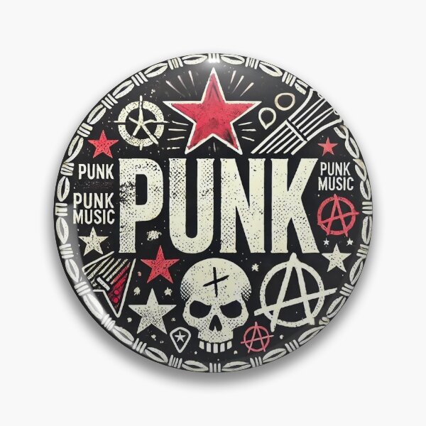 Item preview, Punk Rock - Bold and Rebellious Design designed and sold by PsycheBrain.