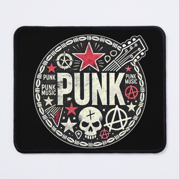 Item preview, Punk Rock - Bold and Rebellious Design designed and sold by PsycheBrain.