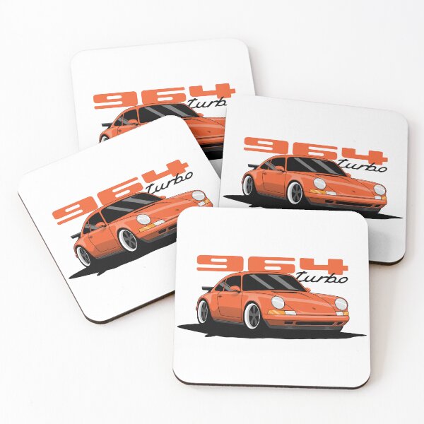 Item preview, Copia de Porsche 964 911 930 Turbo Ilustración Verde designed and sold by blackdogshop.