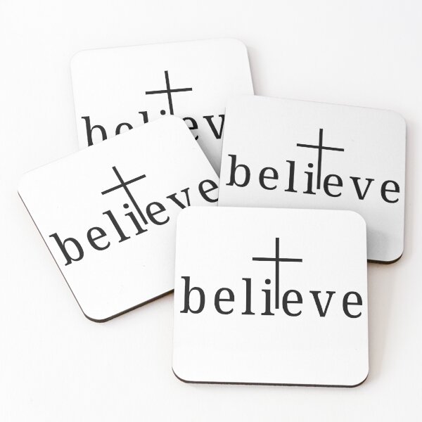 Item preview, Believe Christian Cross designed and sold by Agit.