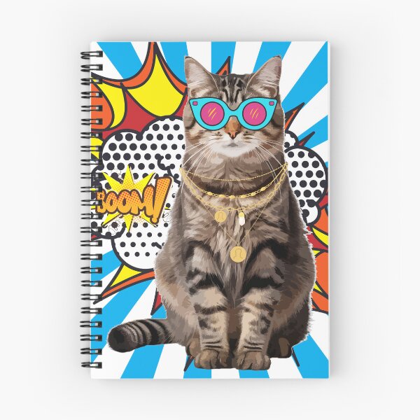 Item preview, Cute Funny Brown Tabby Cat, Cool Pop Art Gifts For Tabby Cat Lovers  designed and sold by Cuteanimalgifts.