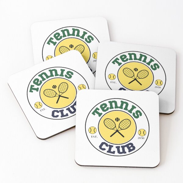 Item preview, Tennis Club with tennis racket and ball designed and sold by whee25.