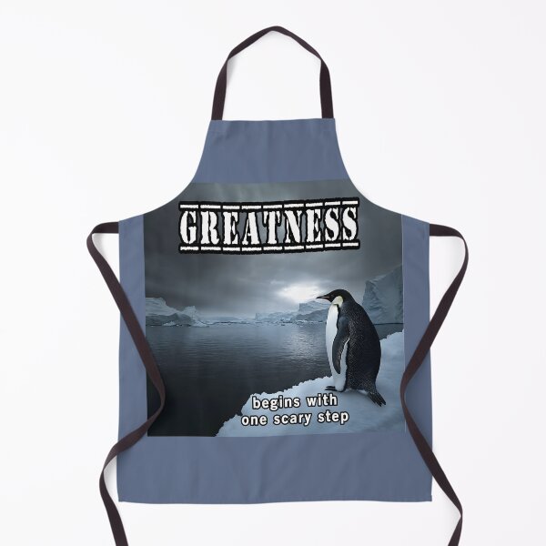 Item preview, Greatness Begins With One Scary Step designed and sold by Surreallytee.