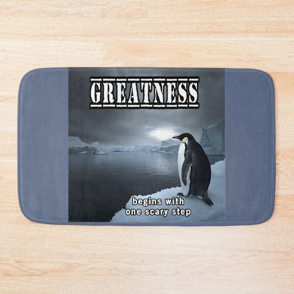 Item preview, Greatness Begins With One Scary Step designed and sold by Surreallytee.