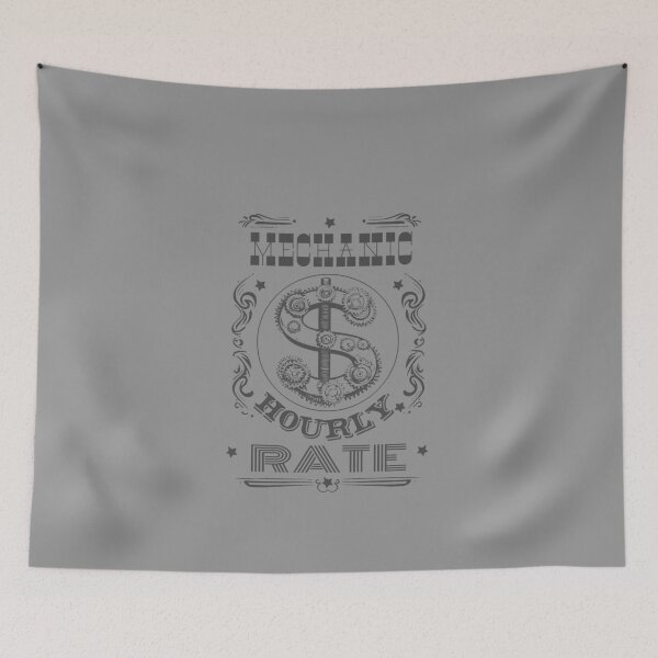 Item preview, Mechanic Hourly Rate designed and sold by AlchemyColor.