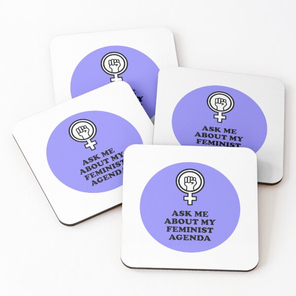 Item preview, Ask me about my feminist agenda designed and sold by Inspirationmotivation.