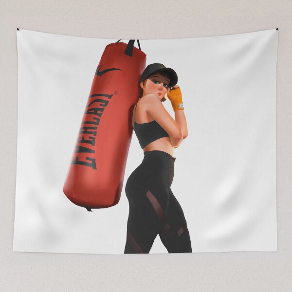 Item preview, Boxing girl designed and sold by DylanArayaArt.