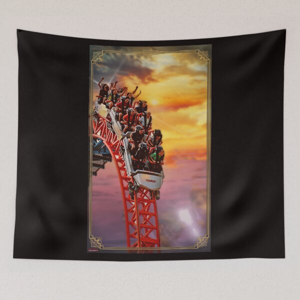 Item preview, Farenheit (sunset) at Hersheypark, Custom Rollercoaster Image designed and sold by coasterjamin24.