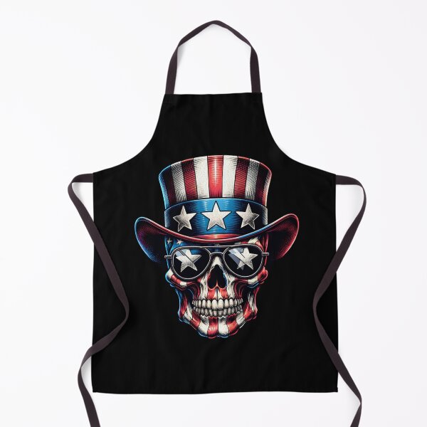 Item preview, American Flag Skull  designed and sold by pikeprints.