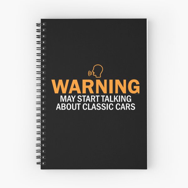 Item preview, Warning: May Start Talking About Classic Cars designed and sold by Automotive Art by Greg.