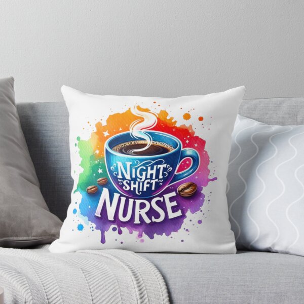 Item preview, Night Shift Vibes I Fueled By Coffee & Compassion  designed and sold by PedroStyle.
