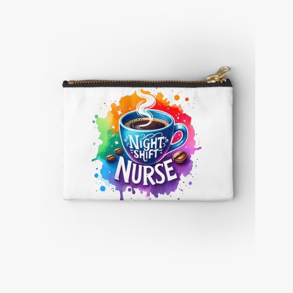 Item preview, Night Shift Vibes I Fueled By Coffee & Compassion  designed and sold by PedroStyle.