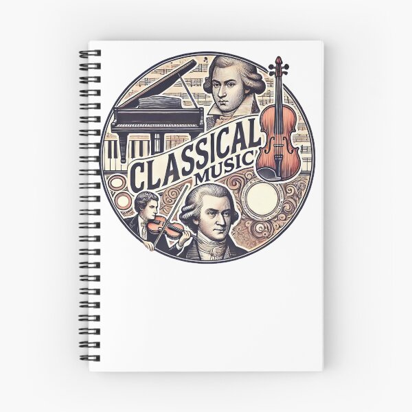 Item preview, Elegant Classical Music Design designed and sold by PsycheBrain.