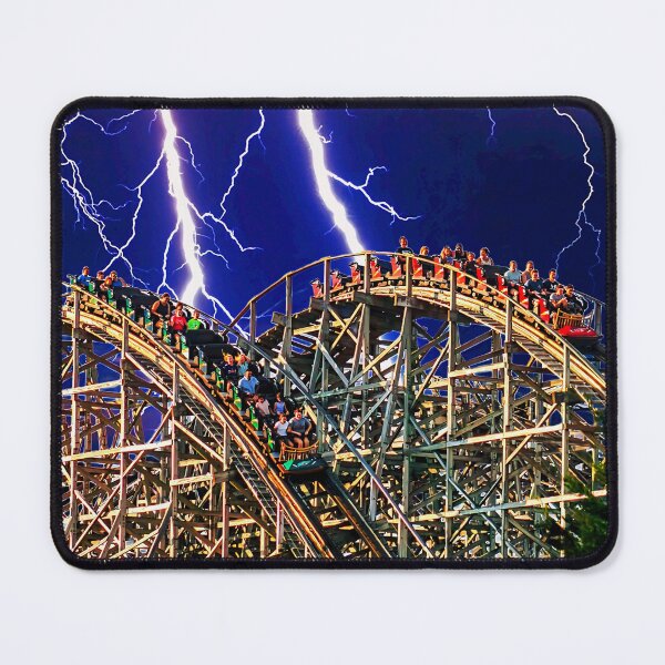 Item preview, Lightning Racer at Hersheypark, Custom Rollercoaster Image designed and sold by coasterjamin24.
