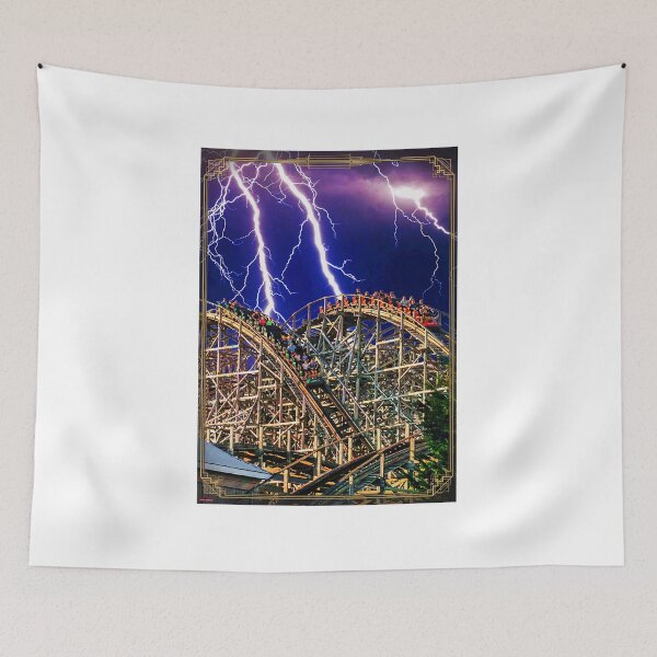 Item preview, Lightning Racer at Hersheypark, Custom Rollercoaster Image designed and sold by coasterjamin24.