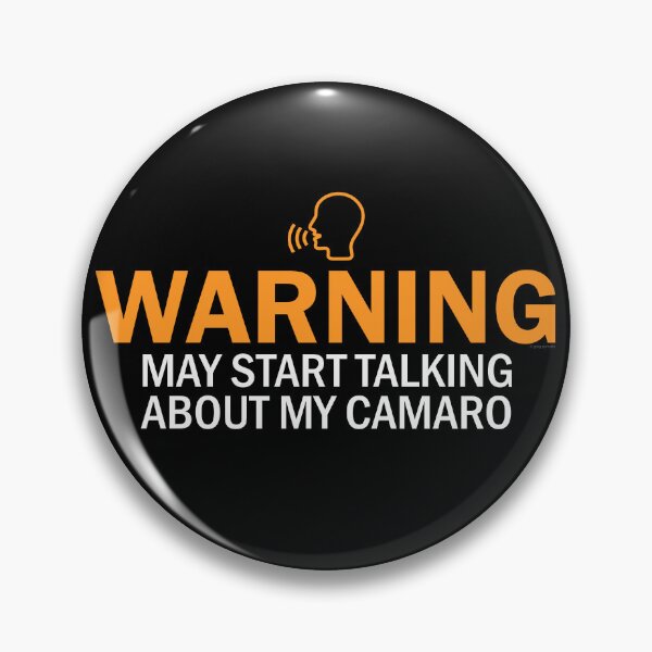 Item preview, Warning: May Start Talking About My Camaro designed and sold by Automotive Art by Greg.