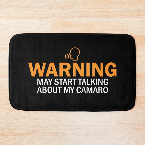 Item preview, Warning: May Start Talking About My Camaro designed and sold by Automotive Art by Greg.