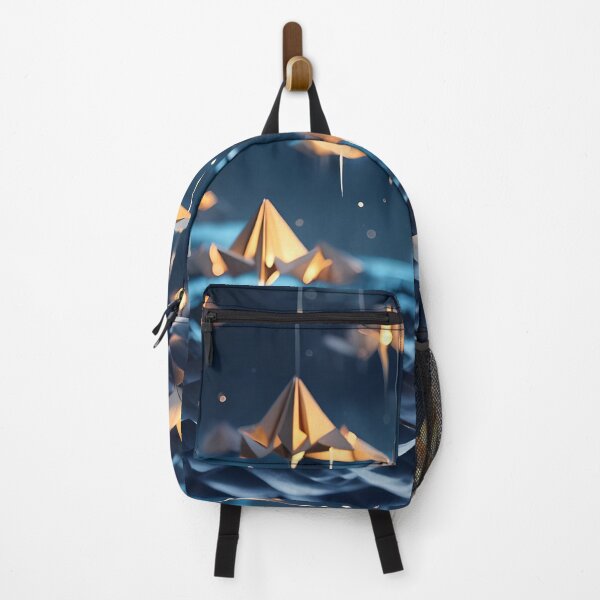 Item preview, Origami Art - Oceanic Illumination: Lanterns Dancing on the Waves designed and sold by ArtfulFolds.