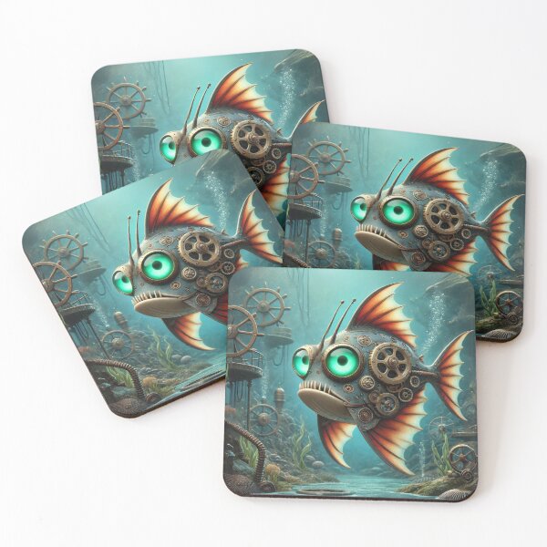 Item preview, Steampunk Skate Fish designed and sold by Sillytoe.