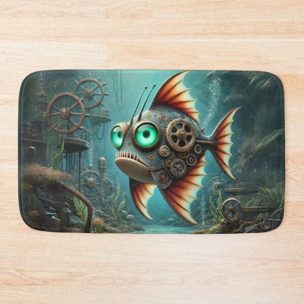 Item preview, Steampunk Skate Fish designed and sold by Sillytoe.