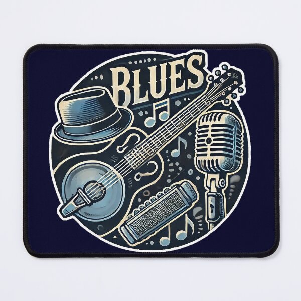 Item preview, Classic Blues Music Design designed and sold by PsycheBrain.