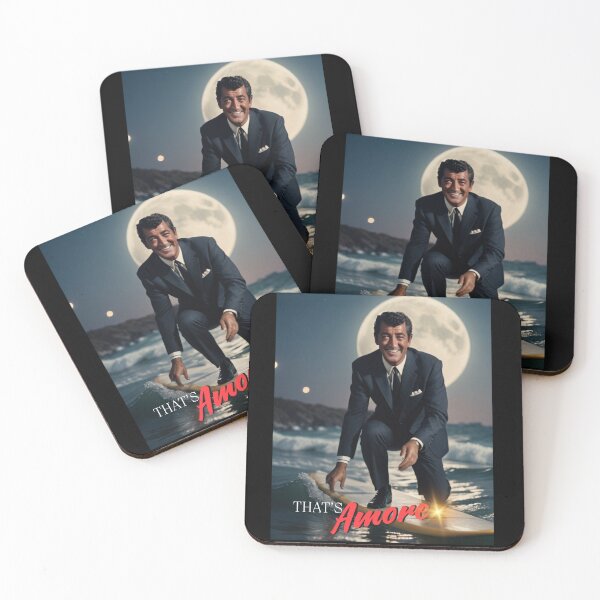 Item preview, Surfing Dean Martin Print designed and sold by BattlestarEclectica.
