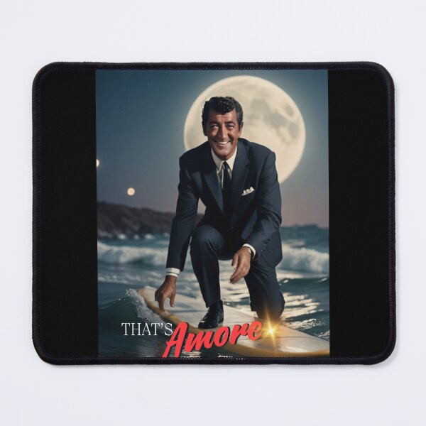Item preview, Surfing Dean Martin Print designed and sold by BattlestarEclectica.