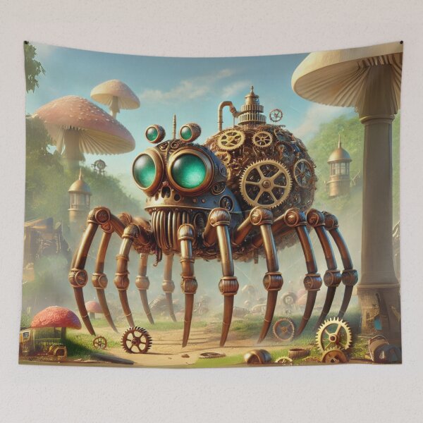 Item preview, Steampunk Skeleton Tarantula designed and sold by Sillytoe.