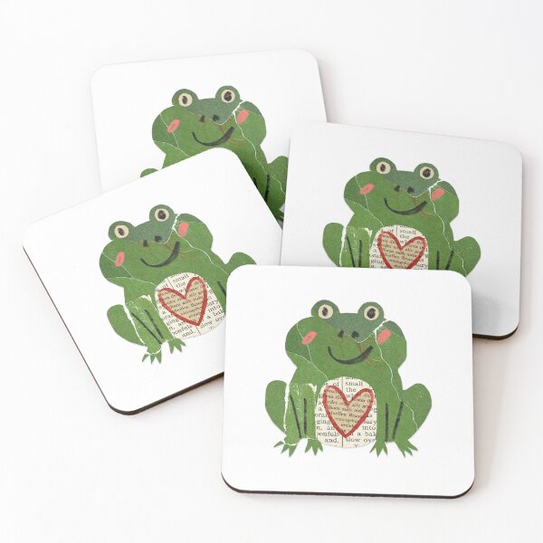Artikelvorschau, Frosch Valentinstag, süße Froschkunst, Froggy, Valentinstag Geschenke entworfen und verkauft von Cuteanimalgifts.