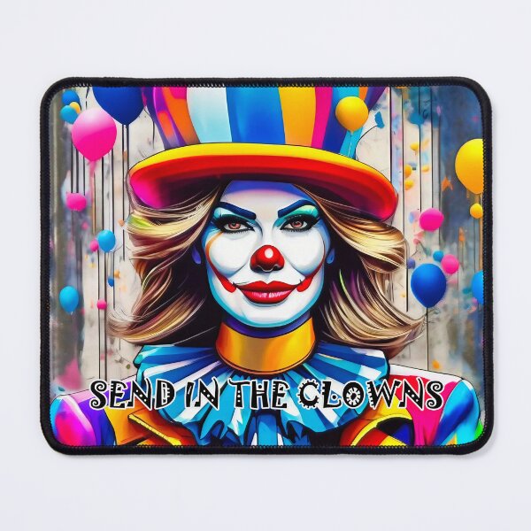 Item preview, USA Political Satire Melania Trump MAGA Circus clown designed and sold by Drone-tees.