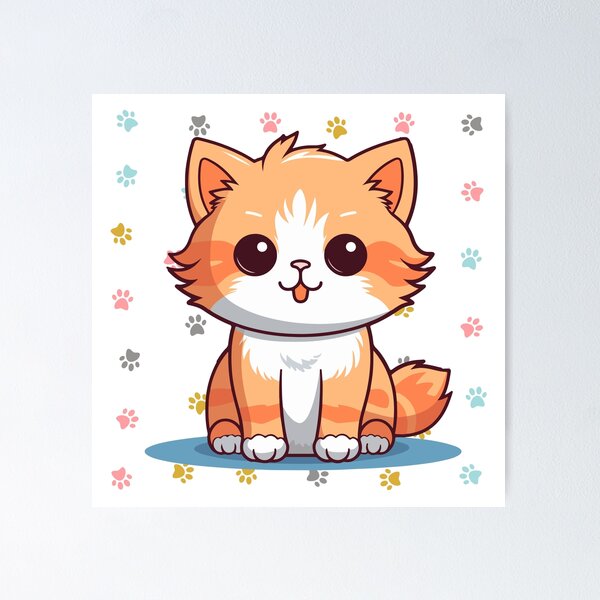 Item preview, Cute cat designed and sold by Luciananaomi.