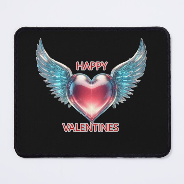 Item preview, Glass heart with ethereal wings and delicate blood designed and sold by hardingcarl2.