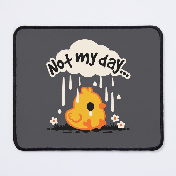 Item preview, Not my day sad chick designed and sold by NemiMakeit.