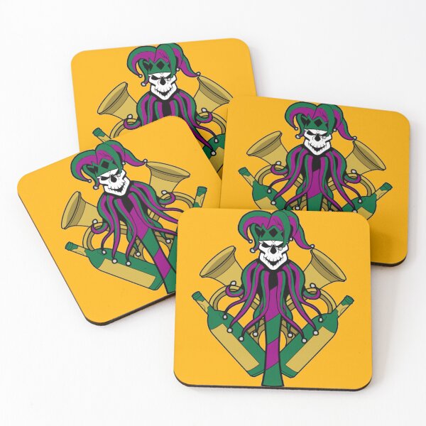 Item preview, Carnival Jolly Roger (Mardi Gras Gold) designed and sold by MurpheusTech.