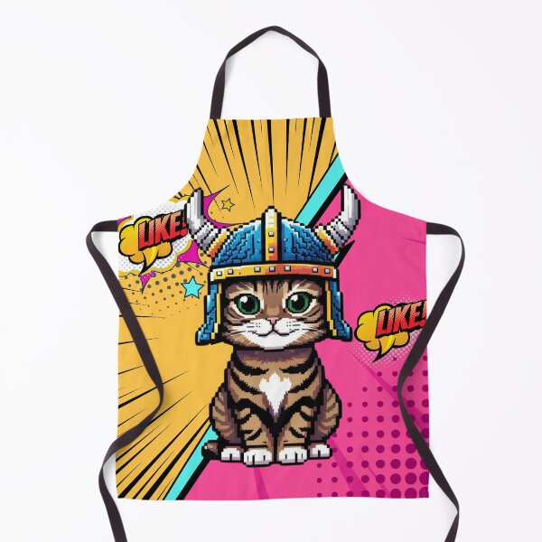 Item preview, Viking Cat: Pop Art Warrior designed and sold by Mosaic by M.