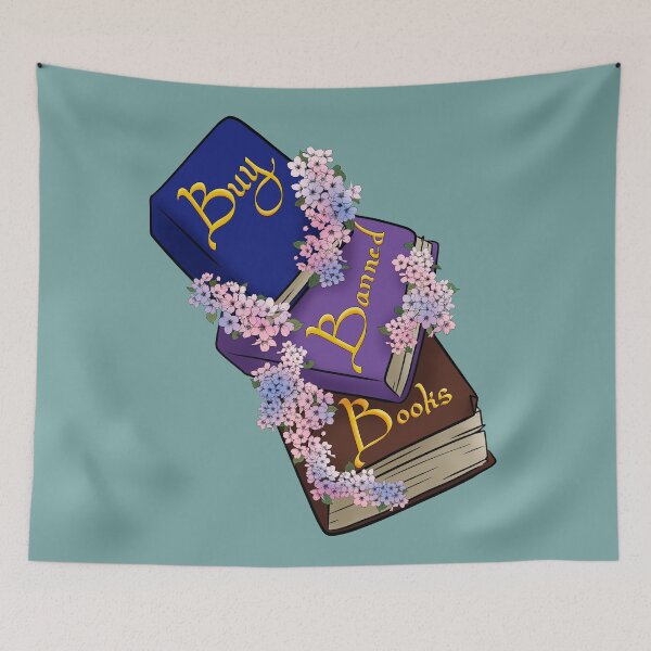 Item preview, Buy Banned Books designed and sold by AvalonUnmuzzled.